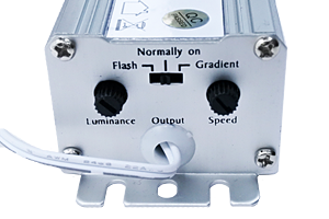 close up image of the controls on the A4 Dedicated inverter