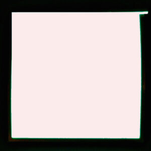 13cm x 13cm square glowing sheet made from el panel