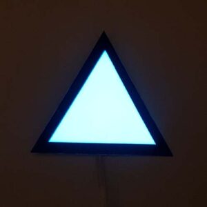 7cm el panel glowing triangle suitable for detroit becoming human cosplay costume