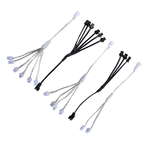 mini el spltters for connecting multiple el wire, panels or tapes to a single el driver