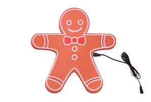 Gif showing the 34x110cm backlight panel lit and unlit