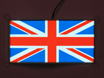 EL Panel Union Jack shape