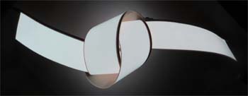 wide el panel tied in a knot